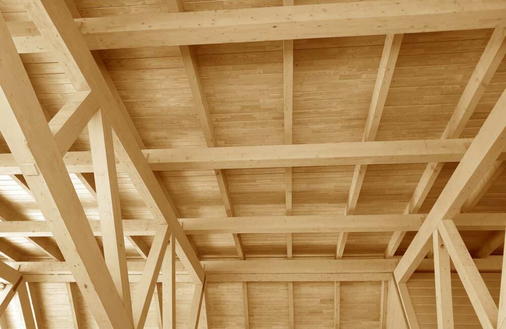 Timber roof trusses